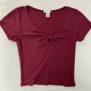 Bozzolo x-small crop top from tillys